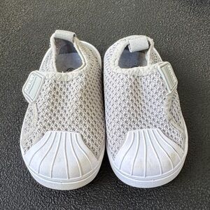 Baby Waves Light Gray Toddler Slip-On Water Shoes